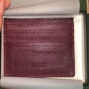 Barney’s New York Leather Card Case